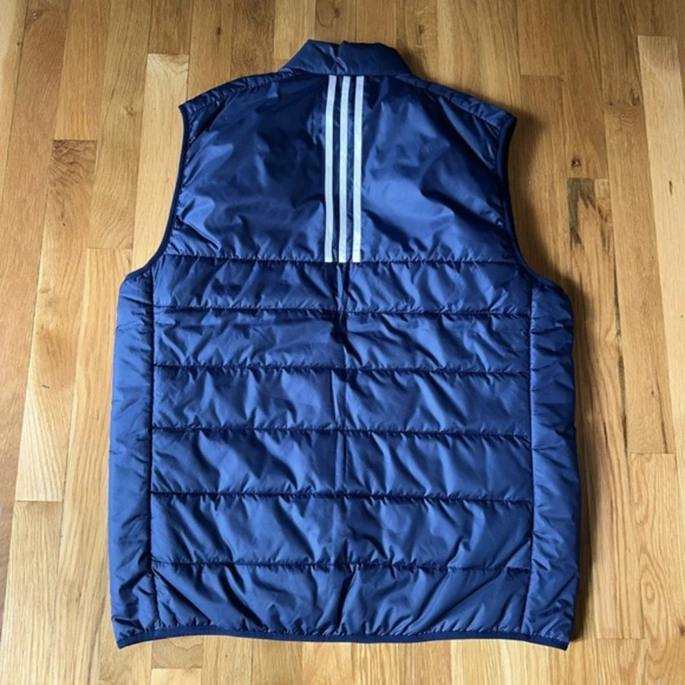 Adidas Puffer Vest‎ Size Medium. NWOT - Smirnoff logo